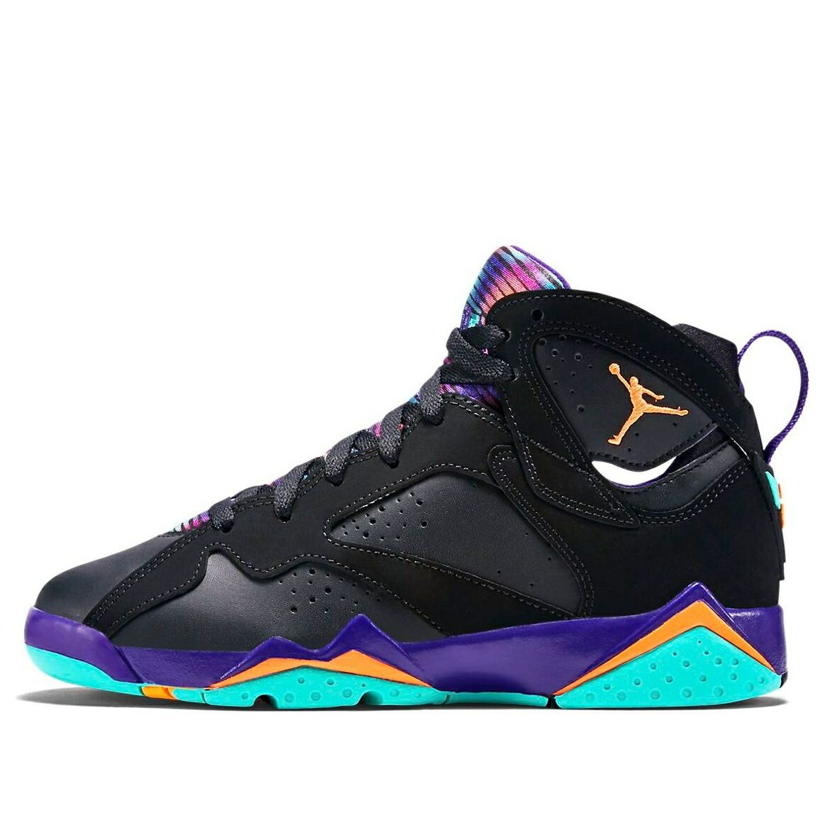 ナイキ ジョーダン LOLA BUNNY ジュニア キッズ JORDAN (GS) AIR 7 RETRO 705417-029 / BLK BRGHT CTRS CRT PRPL LT RTR ベビー マタニティ スニーカー