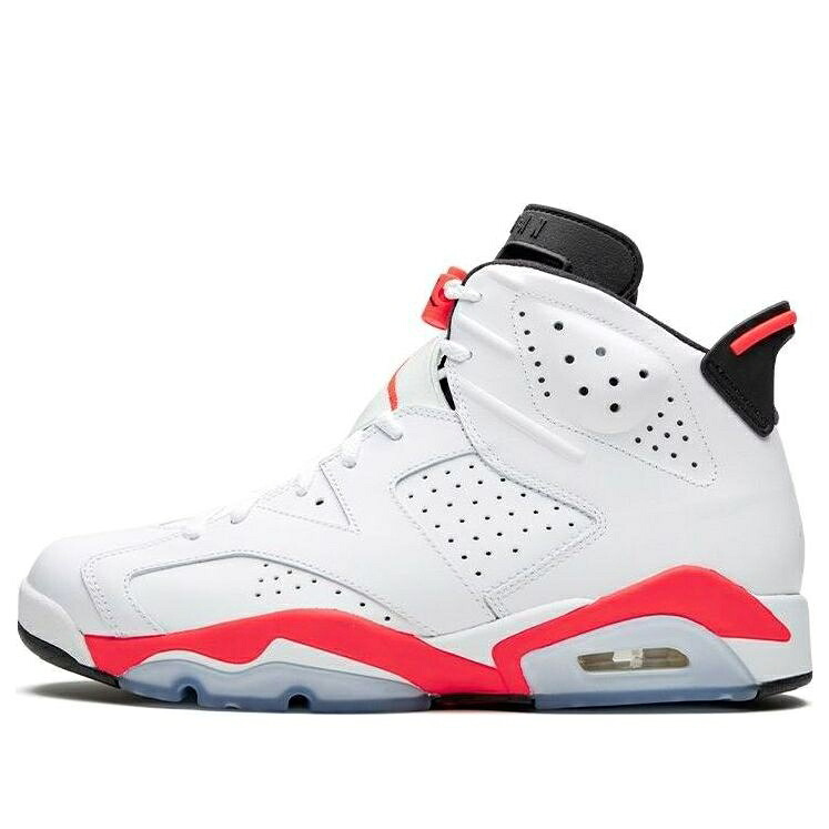ナイキ ジョーダン 白いこと 白いこと 黒いこと 黒いこと \u0027WHITE INFRARED\u0027 スニーカー メンズ JORDAN AIR 6 RETRO 2014 384664-123 / WHITE INFRARED BLACK