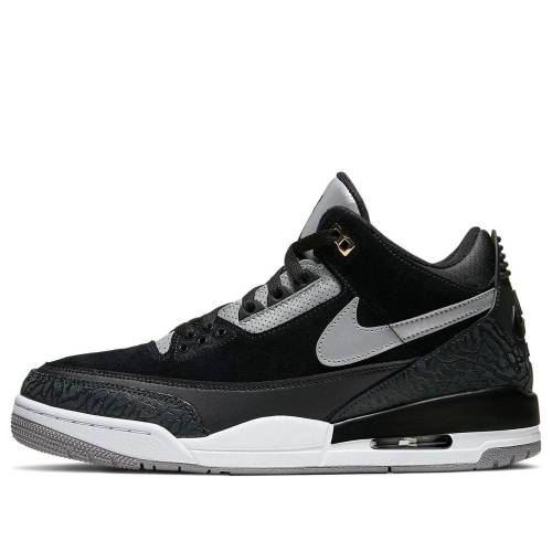ナイキ ジョーダン 黒色 ブラック 灰色 シメント グレー ゴールド 'BLACK CEMENT' スニーカー メンズ JORDAN AIR 3 RETRO TINKER SP CK4348-007 / BLACK CEMENT GREY METALLIC GOLD|スニケス