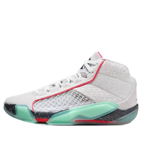 ナイキ ジョーダン 赤 赤いこと \u0027TOYAMA PREFECTURE\u0027 スニーカー メンズ JORDAN AIR 38 PF X RUI HACHIMURA FD0583-003 / PHOTON DUST MINT FOAM SIREN RED