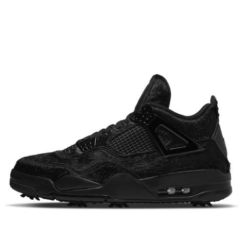 ナイキ ジョーダン ゴルフ 黒いこと 黒いこと \u0027BLACK CAT\u0027 スニーカー メンズ JORDAN AIR 4 GOLF CU9981-001 / BLACK BLACK メンズ靴-スニーカー-靴