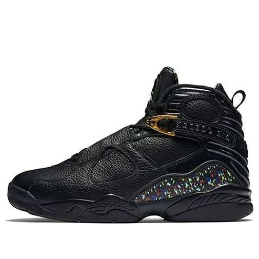 ナイキ ジョーダン C\u0026C \u0027CONFETTI\u0027 スニーカー メンズ JORDAN AIR 8 RETRO 832821-004 / BLK MTLLC GLD ANTHRCT ANTHRCT