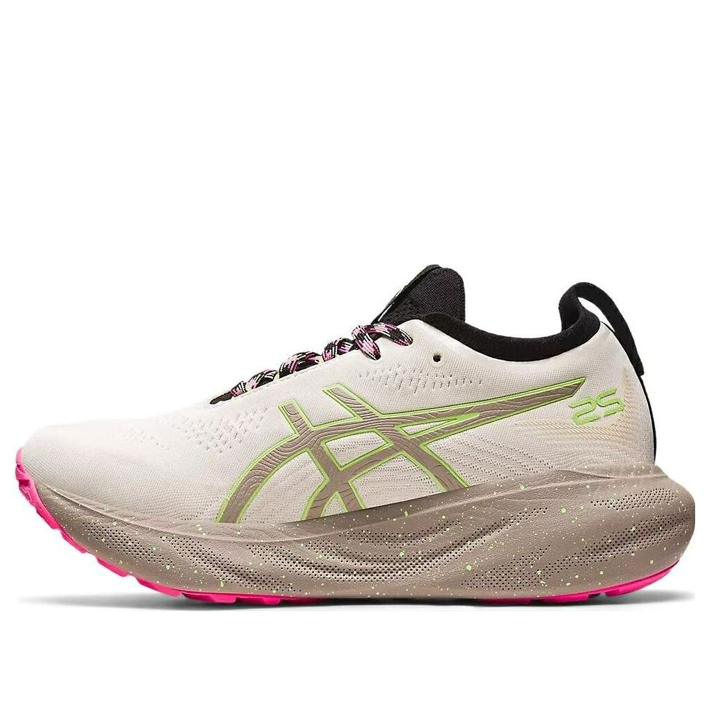 アシックス ベージュ 緑 緑であること \u0027BEIGE GREEN\u0027 スニーカー レディース ASICS (WMNS) GEL-NIMBUS 25 1012B581-200 / BEIGE GREEN