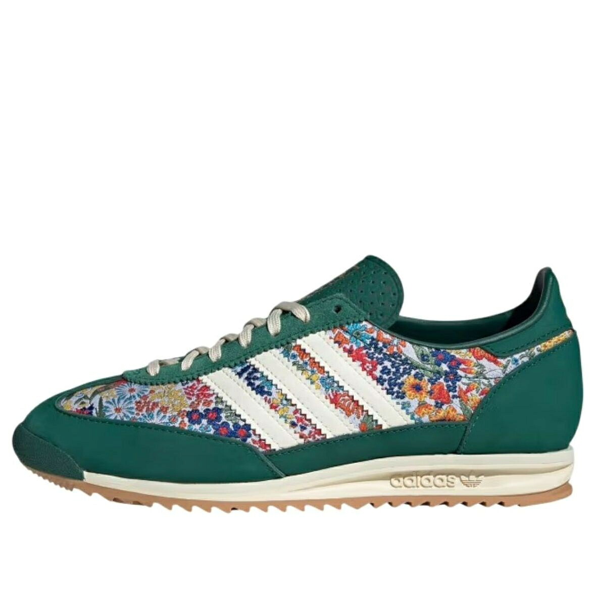 アディダス 緑 緑であること 皮膚軟化剤 白いこと 白いこと \u0027LIBERTY GREEN\u0027 スニーカー レディース ADIDAS (WMNS) SL 72 OG LONDON COLLEGIATE JH7226 / COLLEGIATE GREEN CREAM WHITE GUM