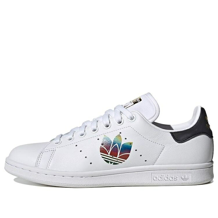 アディダス オリジナルス 白いこと 白いこと 観点仕損ない \u0027TREFOIL BLACK\u0027 スニーカー レディース ADIDAS (WMNS) ORIGINALS STAN SMITH WHITE FW2443 /