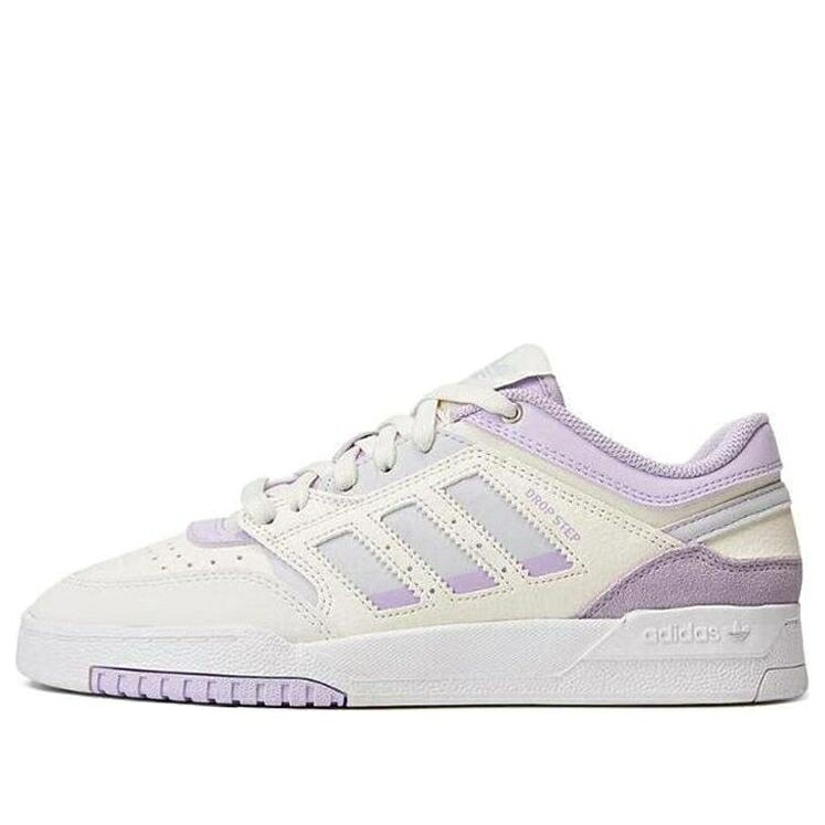 アディダス オリジナルス スニーカー 運動すること靴 白いこと 白いこと 紫 パープル \u0027WHITE PURPLE\u0027 スニーカー レディース ADIDAS (WMNS) ORIGINALS DROP STEP LOW WDIRECTIONAL SHOES IF2691 / WHITE PURPLE