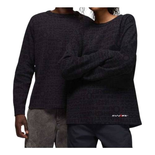 ナイキ ジョーダン Tシャツ 黒色 ブラック 'BLACK' スニーカー メンズ JORDAN AIR X AWAKE NY THERMAL LONG-SLEEVE T-SHIRT IB7955-010 / BLACK