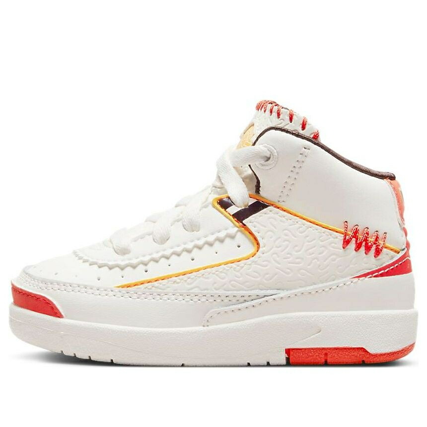 ナイキ ジョーダン 子供用 白色 ホワイト 'UNITED INTERNATIONAL' ベビー JORDAN (TD) AIR 2 X MAISON CHTEAU ROUGE YOUTH DO5274-180 / WHITE｜スニケス
