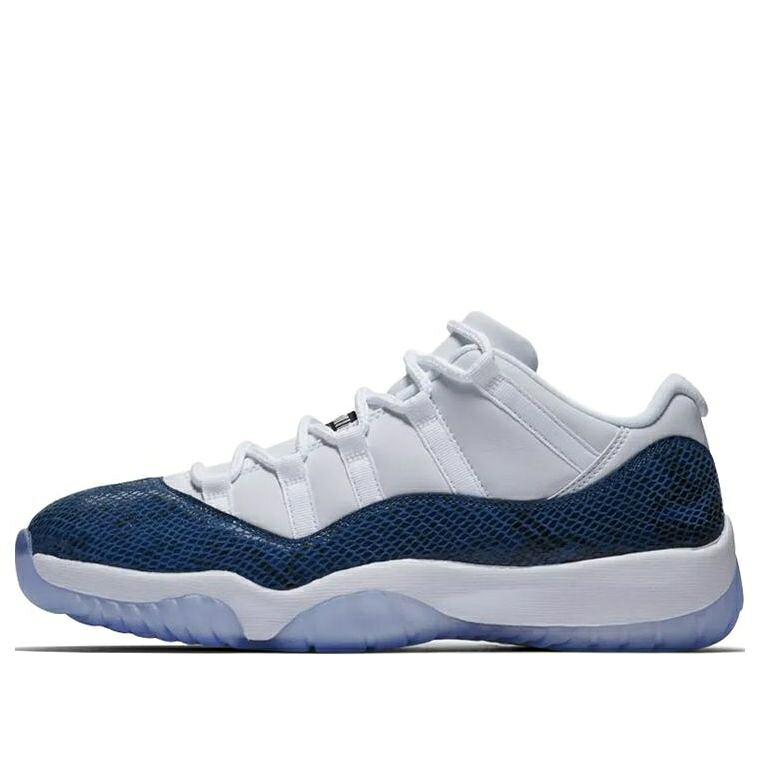 ナイキ ジョーダン 白いこと 白いこと 黒いこと 黒いこと 紺色 米国海軍 \u0027NAVY SNAKESKIN\u0027 スニーカー メンズ JORDAN AIR 11 RETRO LOW 2019 CD6846-102 / WHITE BLACK NAVY