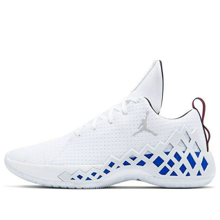 ナイキ ジョーダン ジャンプマン ダイヤモンド 白色 ホワイト 黒色 ブラック 青色 ブルー WHITE MISMATCH スニーカー メンズ JORDAN AIR JUMPMAN DIAMOND LOW PF CI1209-101 / WHITE BLACK RACER BLUE