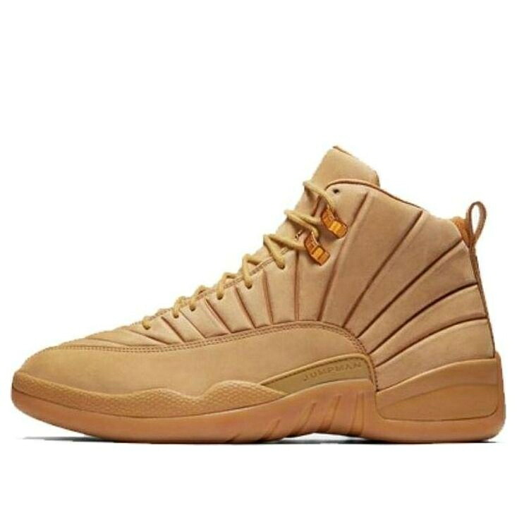 ナイキ ジョーダン ウィート 茶色 ブラウン 'PSNY WHEAT' スニーカー レディース JORDAN (WMNS) AIR 12 RETRO AA1233-700 / WHEAT WHEAT LIGHT BROWN｜スニケス