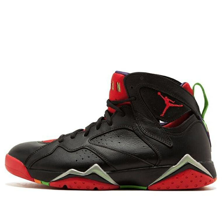 ナイキ ジョーダン MARVIN MARTIAN スニーカー メンズ JORDAN AIR 7 RETRO THE 304775-029 / BLCK UNVRSTY RD GRN PLS CL GRY