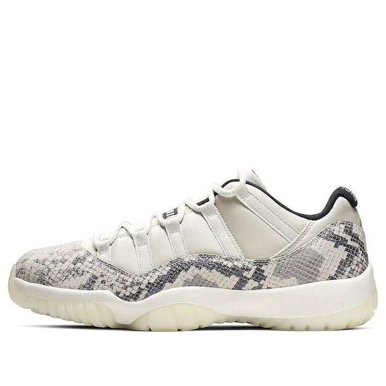 ナイキ ジョーダン 赤 赤いこと \u0027LIGHT SNAKESKIN\u0027 スニーカー メンズ JORDAN AIR 11 RETRO LOW BONE CD6846-002 / LIGHT BONE UNIVERSITY RED SAIL