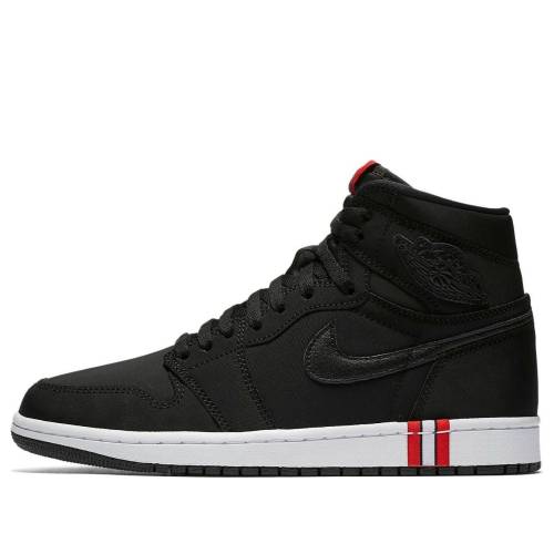 ナイキ ジョーダン 御機嫌 黒いこと 黒いこと 赤 赤いこと \u0027PARIS SAINTGERMAIN\u0027 スニーカー メンズ JORDAN AIR 1 RETRO HIGH OG X PARIS SAINT-GERMAIN SAINT-GERMAIN\u0027 AR3254-001 / BLACK CHALLENGE RED