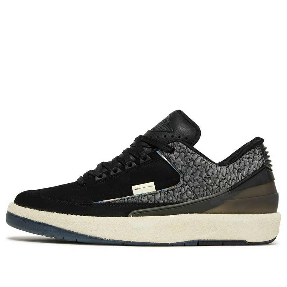 ナイキ ジョーダン 黒いこと 黒いこと 薄墨色 薄墨色 \u0027RESPONSIBILITY\u0027 スニーカー メンズ JORDAN AIR 2 RETRO SP LOW DR9834-060 / BLACK ANTHRACITE SMOKE GREY