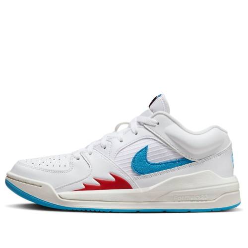 ナイキ ジョーダン 競技場 白いこと 白いこと 青み 青色 赤 赤いこと \u0027WHITE BLUE\u0027 スニーカー レディース JORDAN (WMNS) AIR STADIUM 90 LIGHT FB2269-100 / WHITE BLUE RED