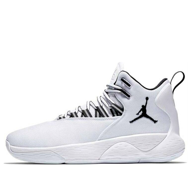 ナイキ ジョーダン 白いこと 白いこと 黒いこと 黒いこと \u0027WHITE BLACK\u0027 スニーカー メンズ JORDAN AIR SUPER FLY MVP PF AR0038-100 / WHITE BLACK
