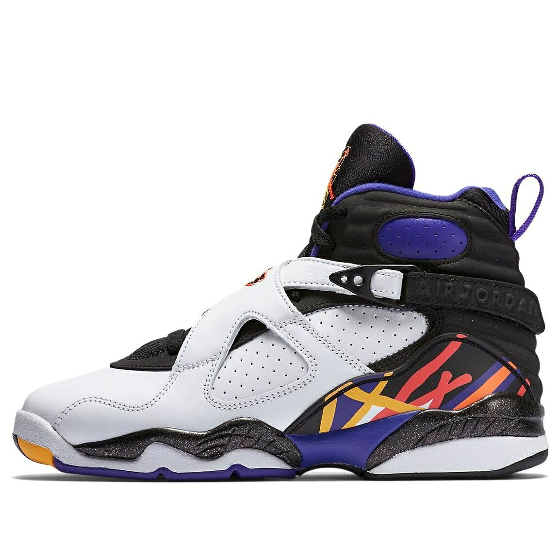 ナイキ ジョーダン 白いこと 白いこと \u0027THREEPEAT\u0027 お坊っちゃん キッズ JORDAN (GS) AIR 8 RETRO \u0027THREE-PEAT\u0027 305368-142 / WHITE INFRRD 23 BLK BRGHT CNCR もの言う花 マタニティ スニーカー