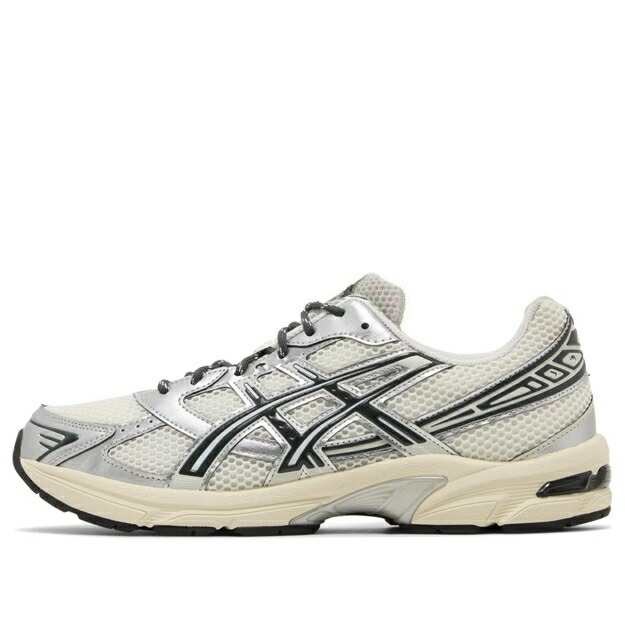 アシックス 皮膚軟化剤 しろがね色 しろがね色 \u0027CREAM SCARAB\u0027 スニーカー メンズ ASICS X KITH GEL-1130 1203A565-100 / CREAM SCARAB SILVER