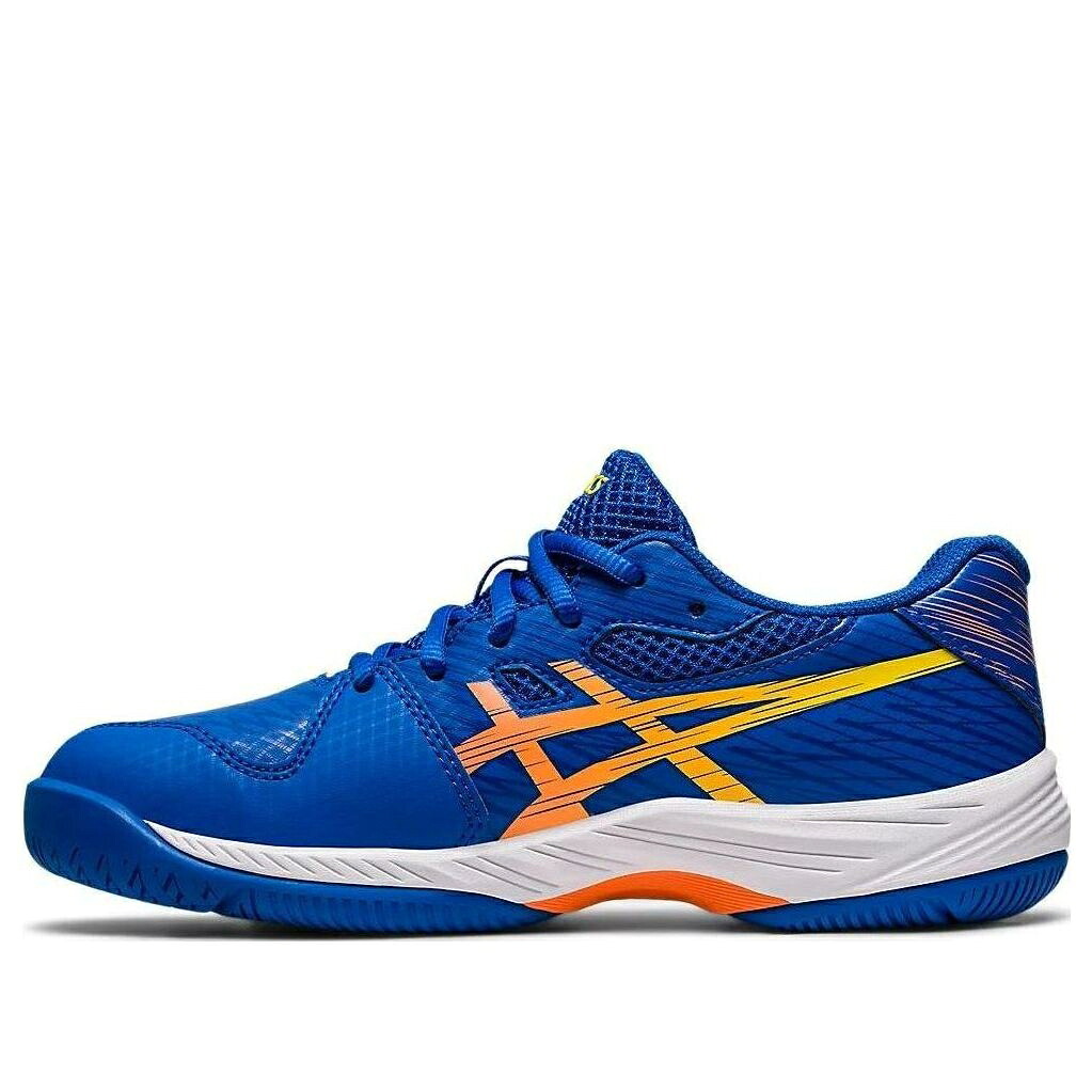 アシックス 青色 ブルー 橙 オレンジ 'BLUE ORANGE' ジュニア キッズ ASICS (GS) GEL-GAME 9 1044A060-960 / BLUE ORANGE ベビー マタニティ スニーカー