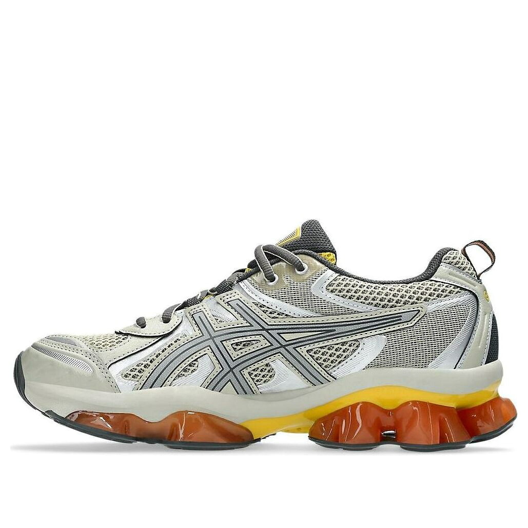 アシックス 薄墨色 薄墨色 橙 オレンジ色 \u0027GREY ORANGE\u0027 スニーカー メンズ ASICS GEL-QUANTUM KINETIC 1203A270-026 / GREY ORANGE スニーカー-靴