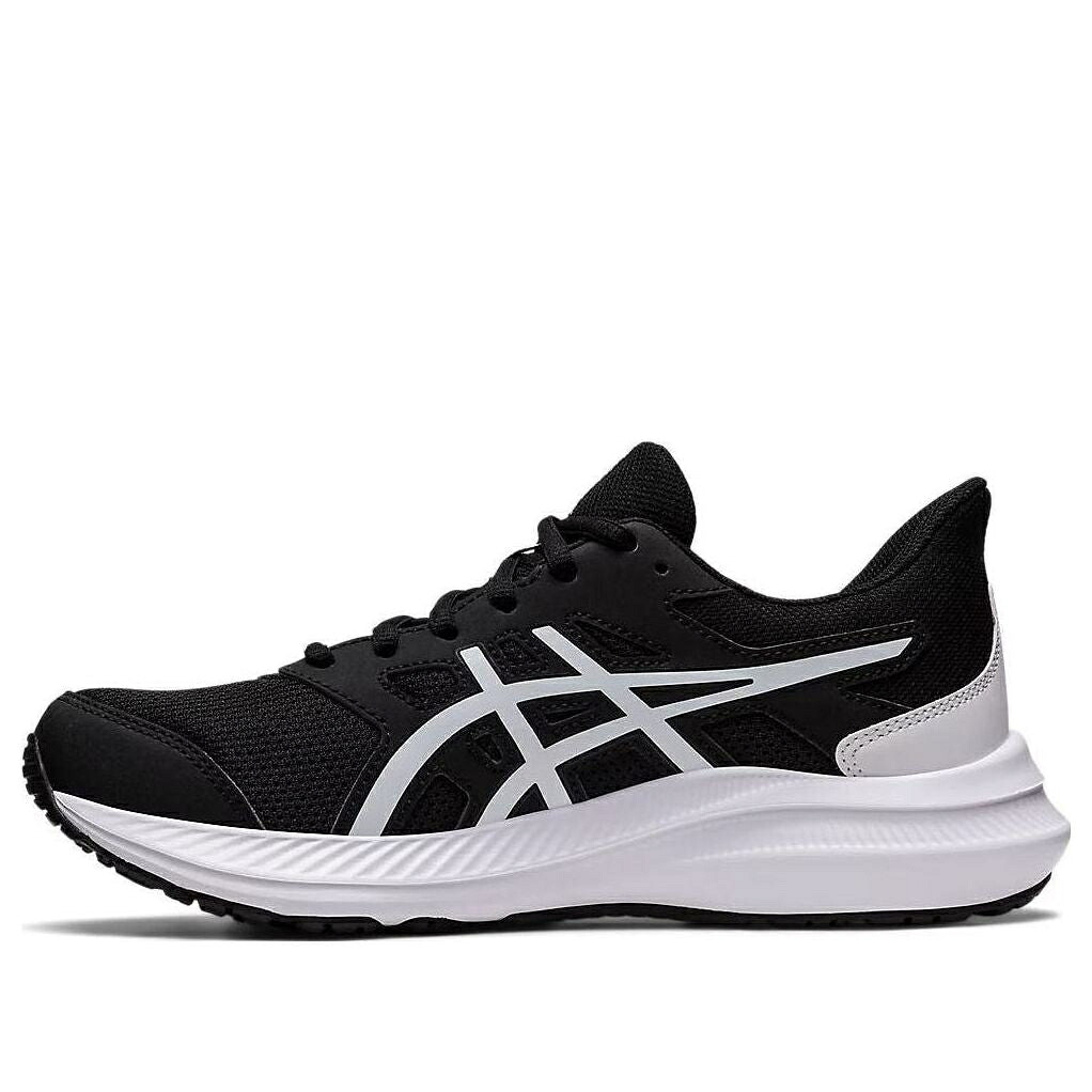 アシックス 黒色 ブラック 白色 ホワイト 'BLACK WHITE' スニーカー レディース ASICS (WMNS) JOLT 4 WIDE 1012B422-002 / BLACK WHITE