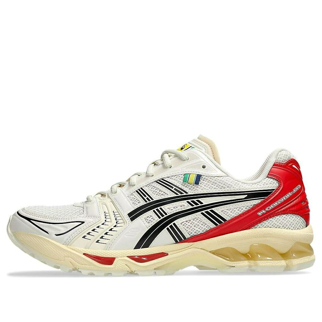 アシックス 赤 赤いこと \u0027MCLAREN\u0027 スニーカー メンズ ASICS X AYRTON SENNA INSTITUTE GEL-KAYANO 14 1203A766-200 / BIRCH FIERY RED