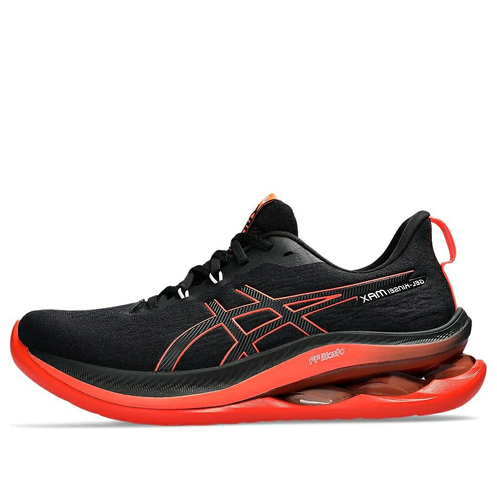 アシックス マックス 黒いこと 黒いこと 赤 赤いこと \u0027BLACK RED\u0027 スニーカー メンズ ASICS GEL-KINSEI MAX SUNRISE 1011B696-002 / BLACK SUNRISE RED