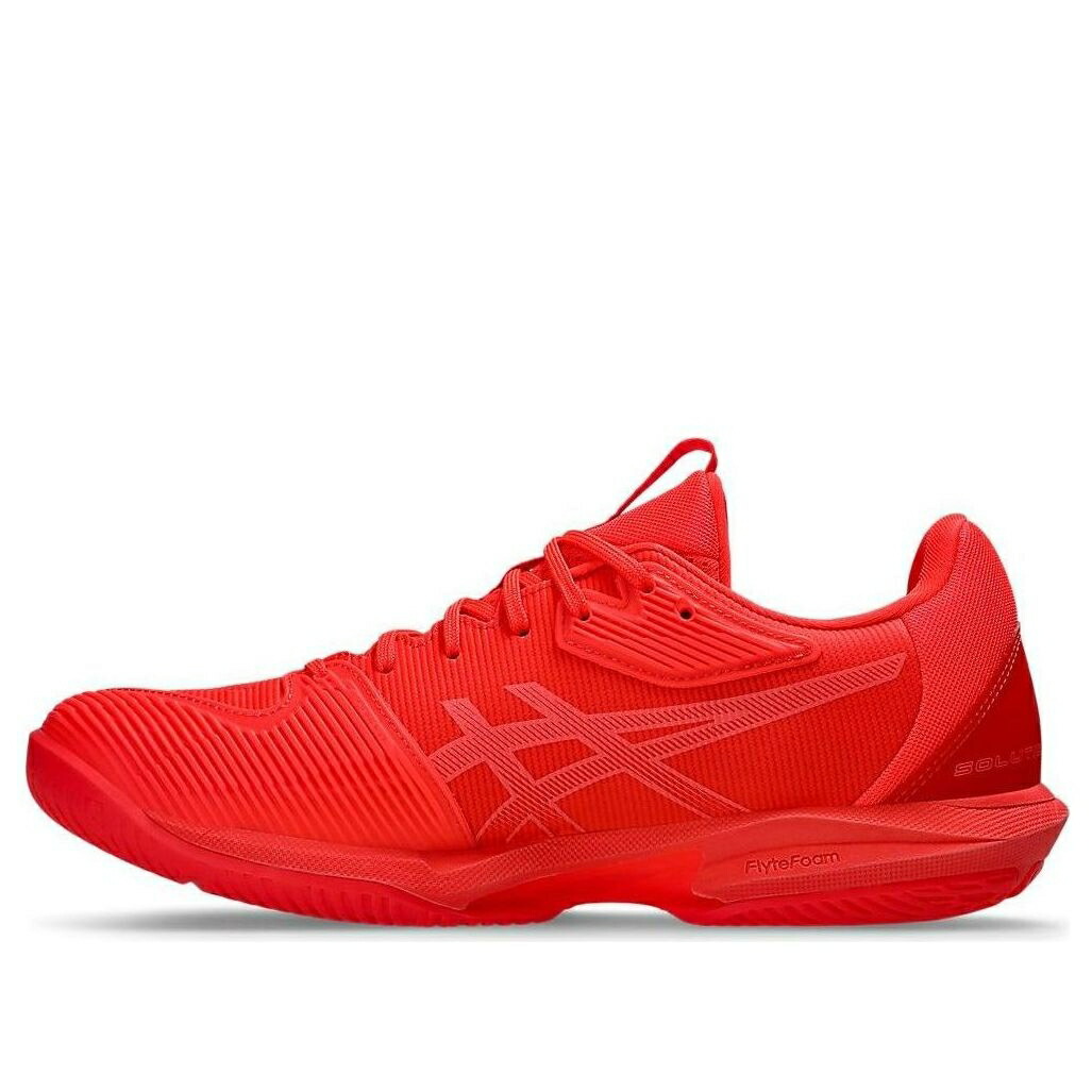 アシックス スピード 赤 レッド 'FLASH CORAL' スニーカー メンズ ASICS SOLUTION SPEED FF 3 RED BLAZING 1041A438-600 / FLASH RED BLAZING CORAL