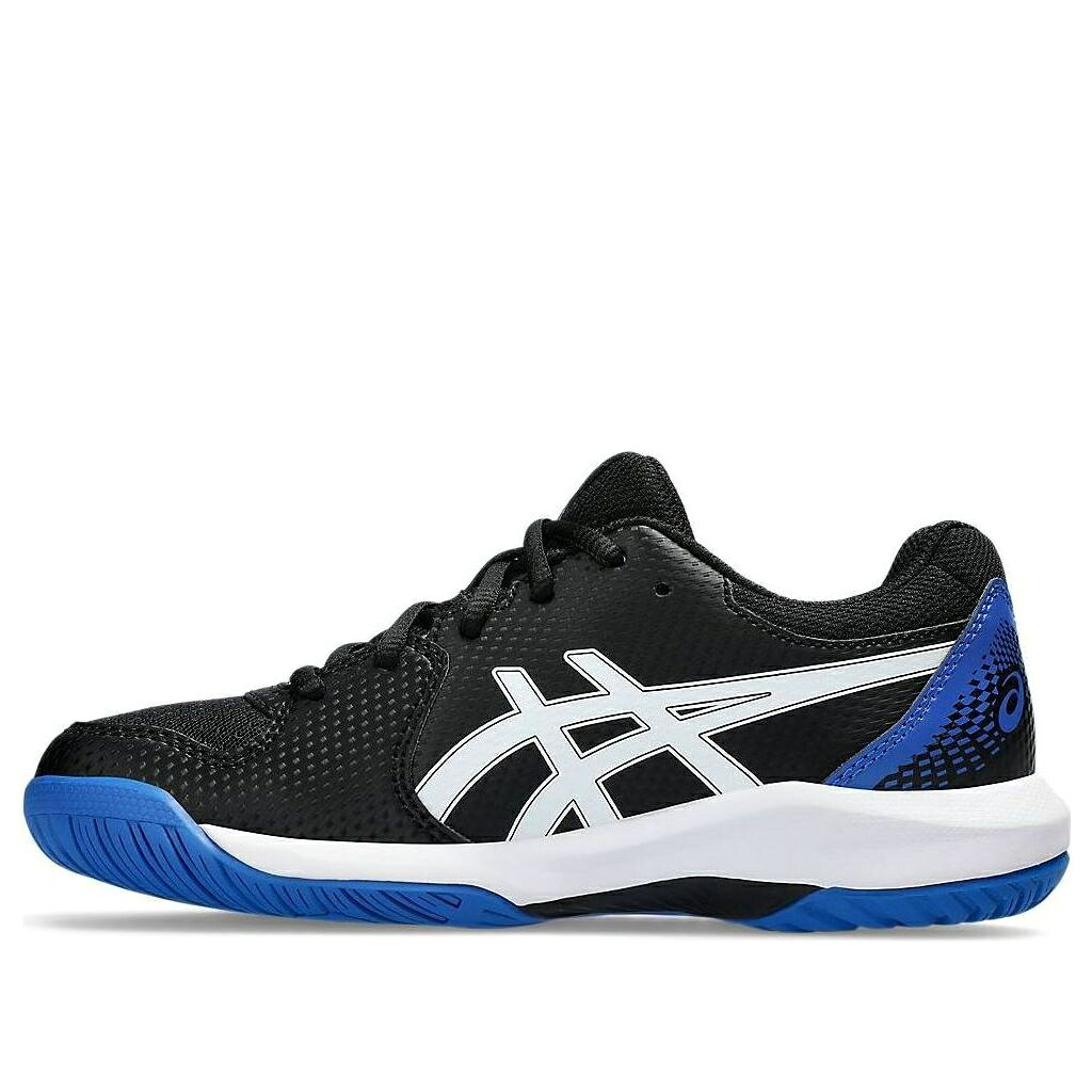 アシックス 黒いこと 黒いこと 青味 青み \u0027BLACK BLUE\u0027 御坊っちゃん キッズ ASICS (GS) GEL-DEDICATE 8 TUNA 1044A077-002 / BLACK BLUE もの言う花 マタニティ スニーカー