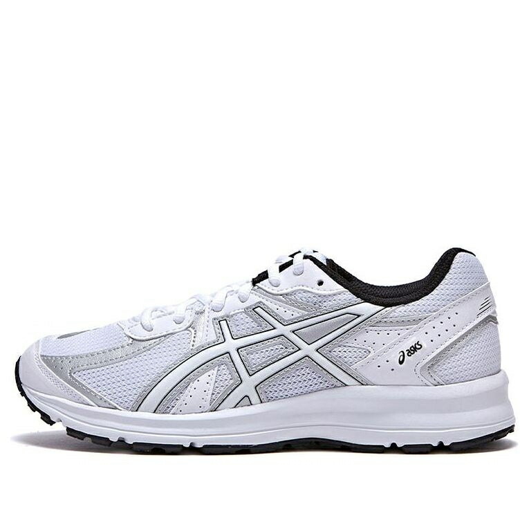アシックス 白色 ホワイト 黒色 ブラック 'WHITE BLACK' スニーカー レディース ASICS (WMNS) JOG 100 S 1201A556-100 / WHITE BLACK|スニケス