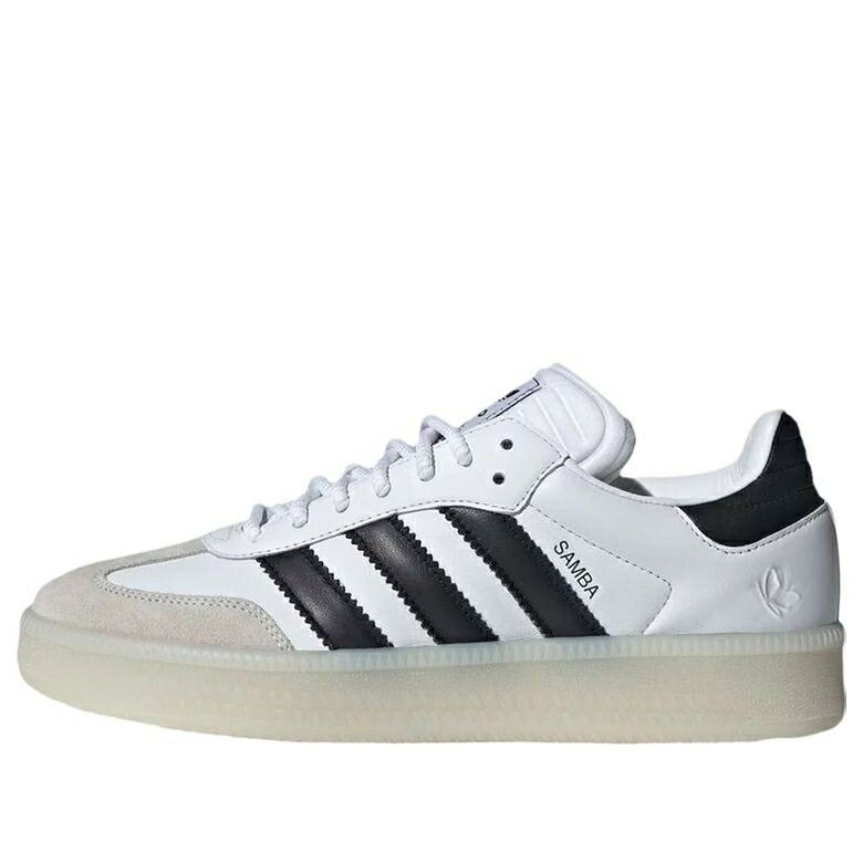 アディダス サンバ ゴールド 白色 ホワイト 黒色 ブラック WHITE BLACK スニーカー メンズ ADIDAS X SU YIMING SAMBA XLG GOLD IH8643 / WHITE GOLD BLACK