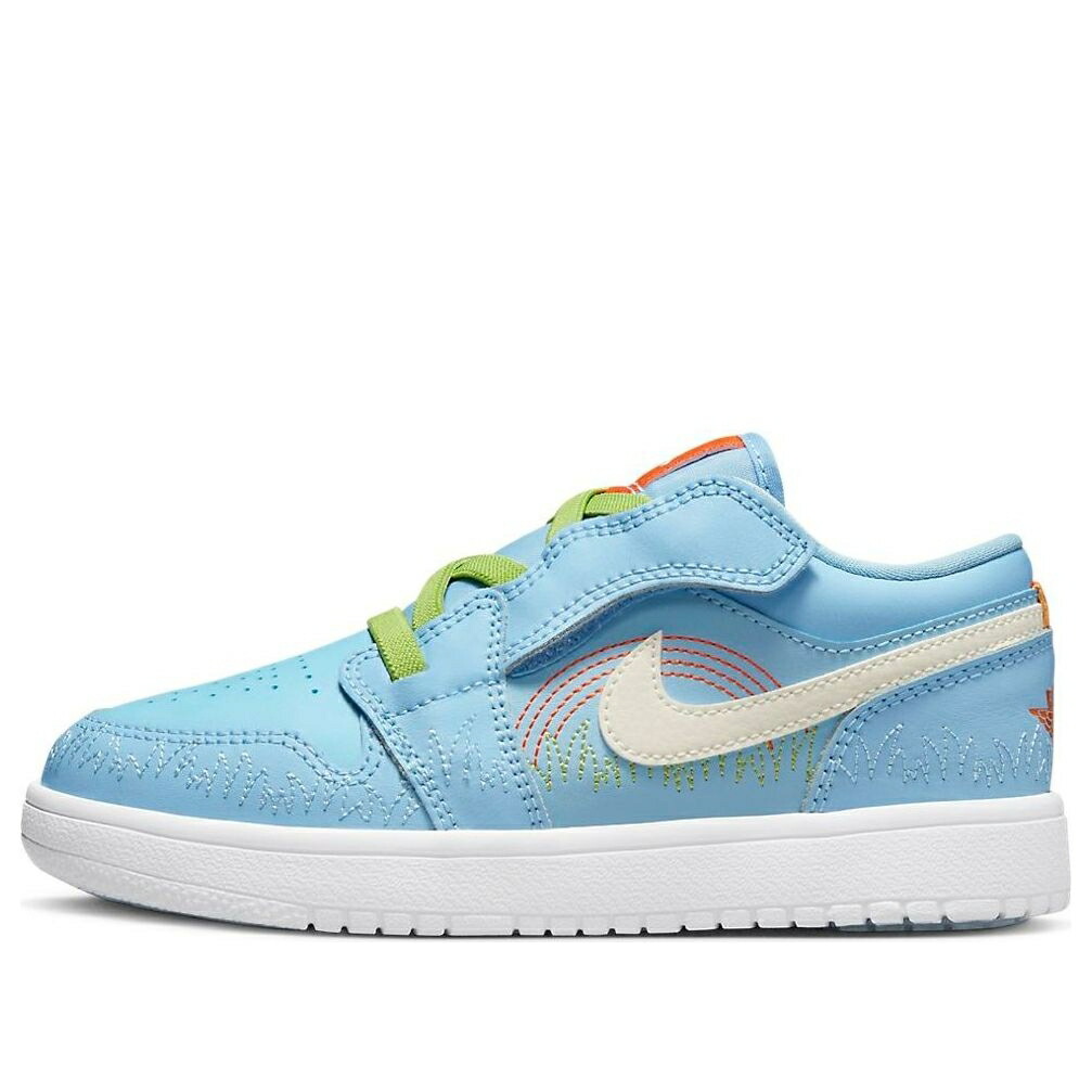 ナイキ ジョーダン 青色 ブルー 'BLUE STITCH' ジュニア キッズ JORDAN (PS) AIR 1 LOW SE DR9500-400 / BLUE ベビー マタニティ スニーカー 29,120円