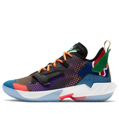 ナイキ ジョーダン 青色 ブルー 黒色 ブラック 緑 グリーン ZER0.4 'UPBRINGING' スニーカー メンズ JORDAN AIR WHY NOT DD1133-103 / BLUE BLACK GREEN