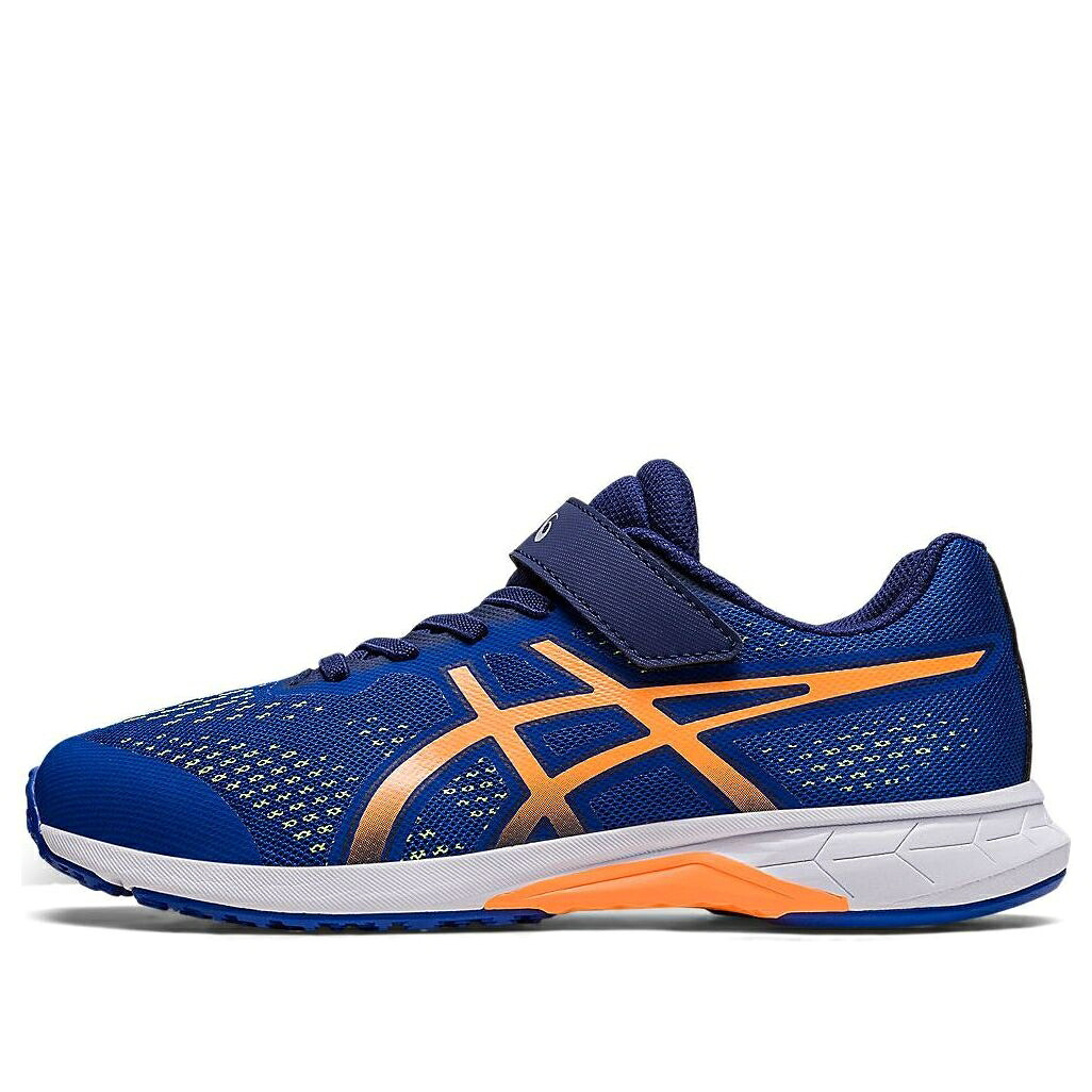 アシックス 青色 ブルー 橙 オレンジ 'BLUE ORANGE' ジュニア キッズ ASICS (GS) LAZERBEAM RH MG NEON 1154A146-400 / BLUE NEON ORANGE ベビー マタニティ スニーカー