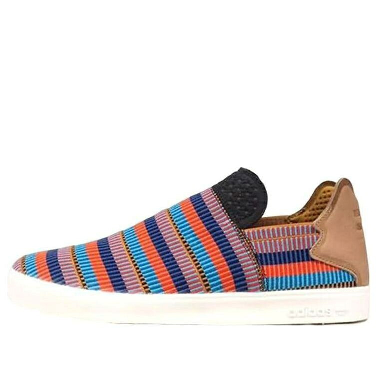 アディダス 黒いこと 黒いこと 赤 赤いこと スリッポン \u0027PINK BEACH\u0027 スニーカー メンズ ADIDAS X PHARRELL ELASTIC SLIP ON AQ4919 / BLACK EQTBLUE RED