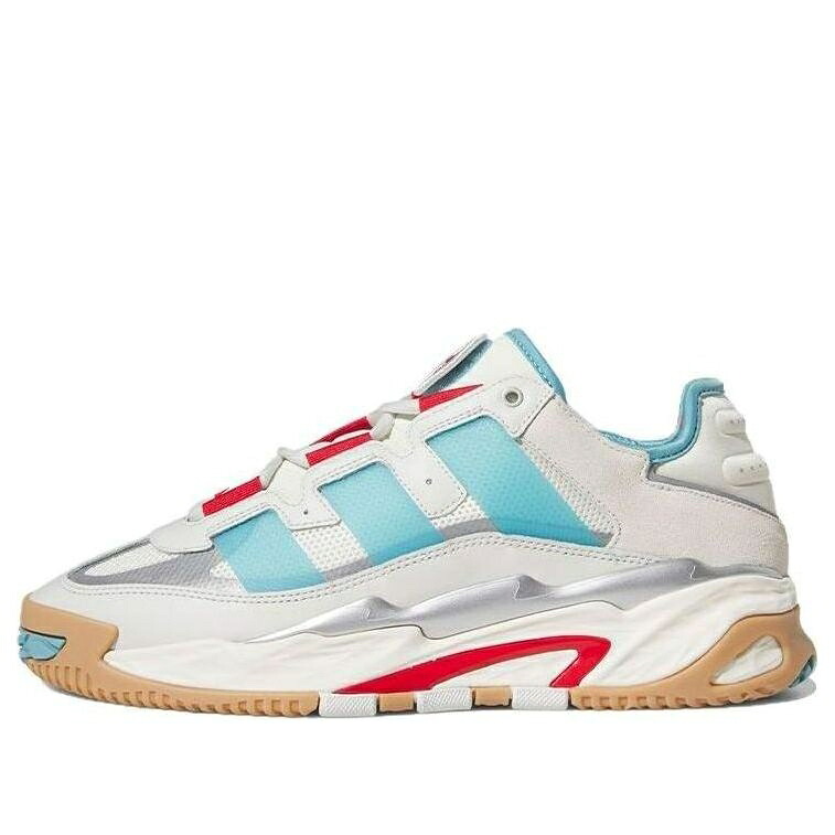 アディダス スニーカー 運動すること靴 白いこと 白いこと 青味 青み \u0027CRYSTAL BLUE\u0027 スニーカー メンズ ADIDAS NITEBALL SHOES WHITE PRELOVED FZ5798 / CRYSTAL WHITE PRELOVED BLUE