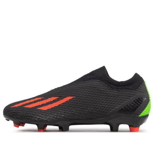 アディダス コア 黒色 ブラック 赤 レッド チーム SPEEDPORTAL.3 'BLACK RED' スニーカー メンズ ADIDAS X LACELESS FG SOLAR GW8471 / CORE BLACK SOLAR RED TEAM SOLAR