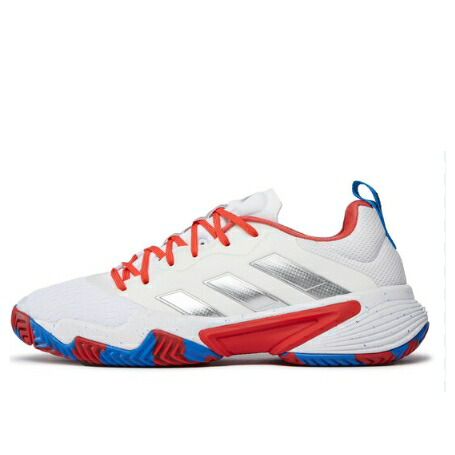 アディダス バリケード 銀色 シルバー 白色 ホワイト WHITE ROYAL スニーカー メンズ ADIDAS BARRICADE SILVER BRIGHT ID1550 / WHITE SILVER METALLIC BRIGHT