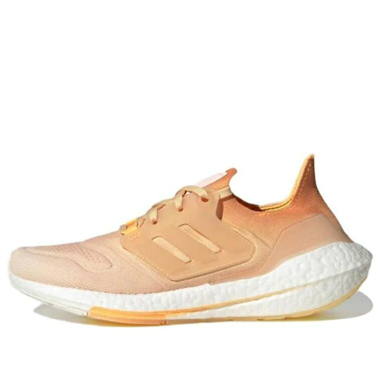 アディダス スニーカー 運動靴 'FLASH ORANGE' スニーカー レディース  (WMNS) ULTRABOOST 22 RUNNING SHOES GX8018 / ECRU TINT PULSE AMBER FLASH