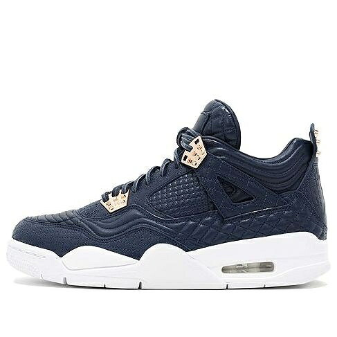 ナイキ ジョーダン 白いこと 白いこと \u0027OBSIDIAN\u0027 スニーカー メンズ JORDAN AIR 4 RETRO PRM 819139-402 / OBSIDIAN OBSIDAN WHITE