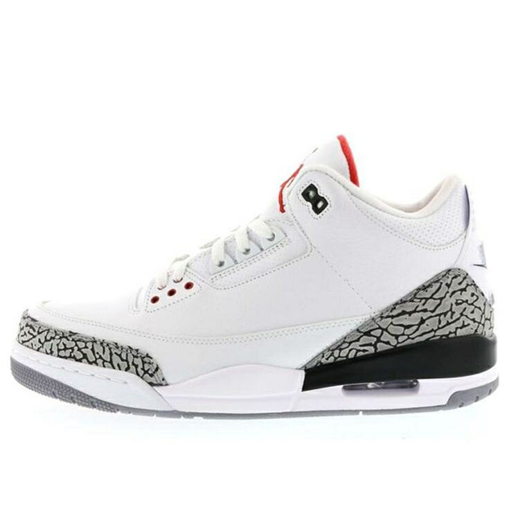 ナイキ ジョーダン 白色 ホワイト 88 スニーカー メンズ JORDAN AIR 3 RETRO 2013 580775-160 / WHITE