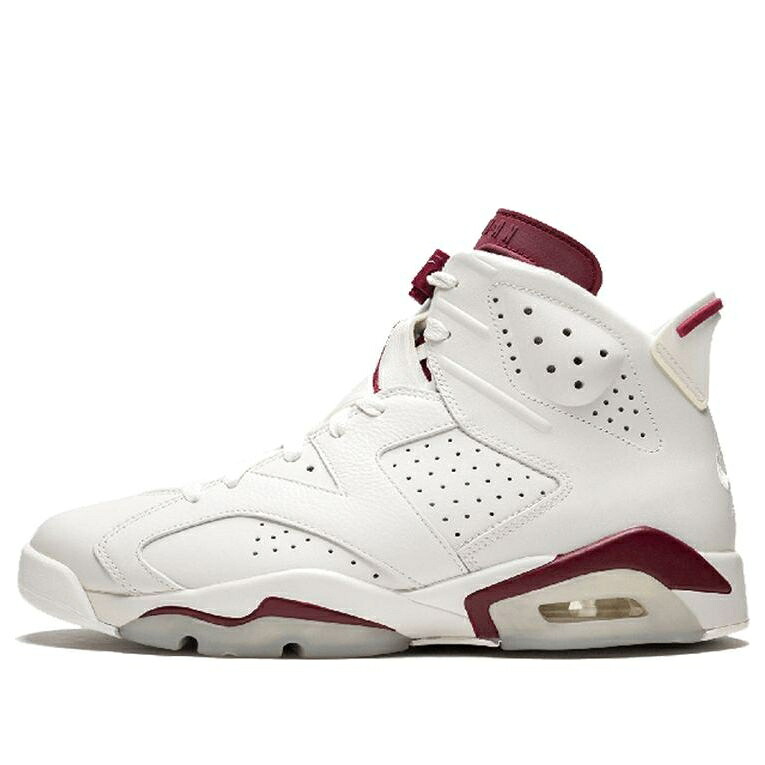 ナイキ ジョーダン 白いこと 白いこと マルーン \u0027MAROON\u0027 スニーカー メンズ JORDAN AIR 6 RETRO 2015 384664-116 / OFF WHITE NEW MAROON