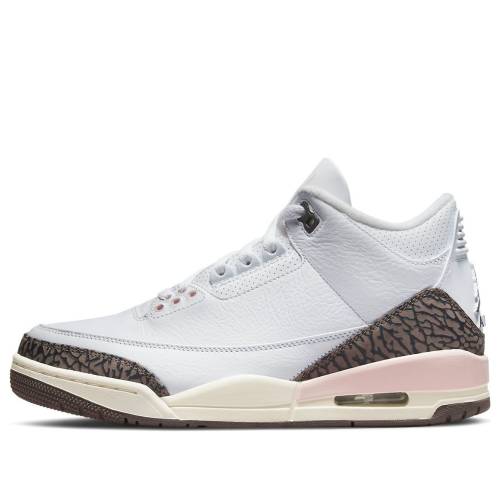 ナイキ ジョーダン 白いこと 白いこと \u0027NEAPOLITAN\u0027 スニーカー レディース JORDAN (WMNS) AIR 3 RETRO CK9246-102 / WHITE DARK MOCHA ATMOSPHERE SAIL レディース靴-スニーカー-靴