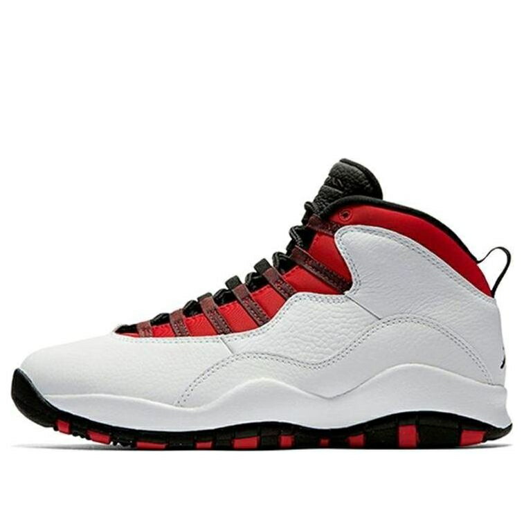 ナイキ ジョーダン ウェストブルック 白色 ホワイト 黒色 ブラック 赤 レッド CLASS 2006 スニーカー メンズ JORDAN AIR 10 WESTBROOK OF 310805-160 / WHITE BLACK UNIVERSITY RED HYP
