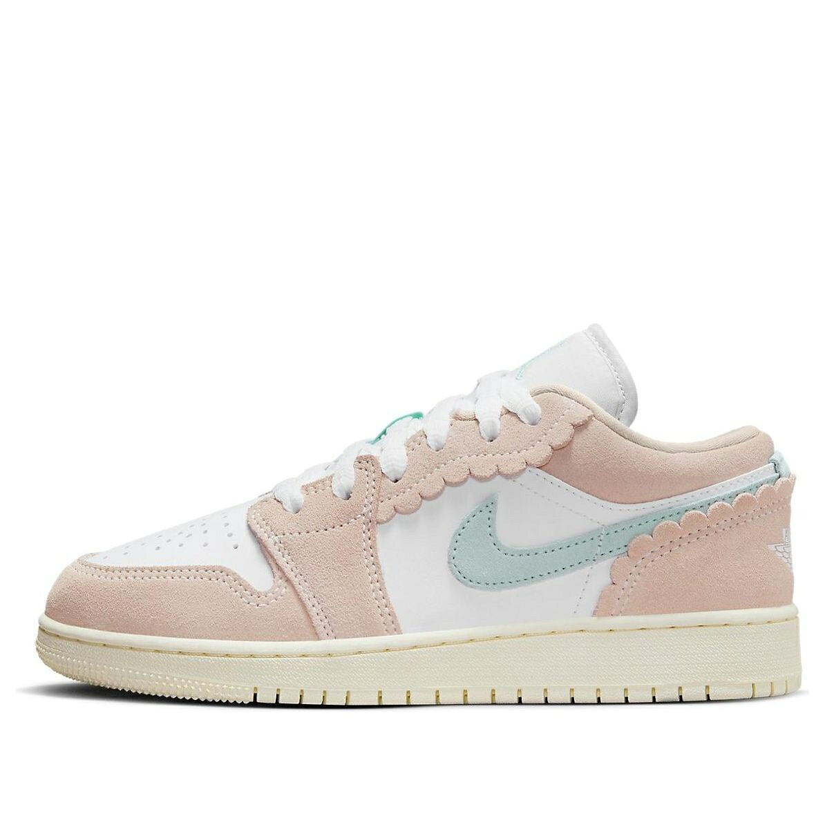ナイキ ジョーダン 白いこと 白いこと \u0027GUAVA JADE\u0027 御坊っちゃん キッズ JORDAN (GS) AIR 1 LOW GS ICE DZ5356-800 / GV ICE JD 集積回路 WHITE PNK OXFRD もの言う花 マタニティ スニーカー キッズ・ベビー・マタニティ-キッズファッション-スニーカー