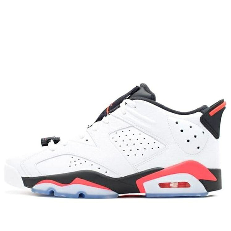 ナイキ ジョーダン 白いこと 白いこと 黒いこと 黒いこと \u0027WHITE INFRARED\u0027 スニーカー メンズ JORDAN AIR 6 LOW 304401-123 / WHITE INFRARED BLACK
