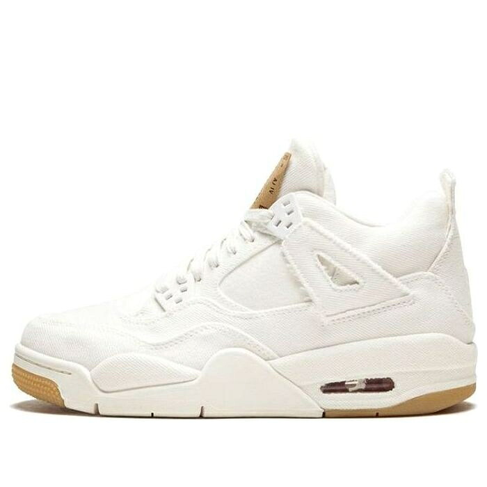ナイキ ジョーダン 白いこと 白いこと ジーンズ LEVI\u0027S \u0027WHITE DENIM\u0027 お坊っちゃん キッズ JORDAN (GS) AIR 4 RETRO X AQ9103-100 / WHITE DENIM もの言う花 マタニティ スニーカー