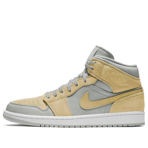ナイキ ジョーダン ミッド LEMON WASH スニーカー メンズ JORDAN AIR 1 MID SE DA4666-001 / TAN