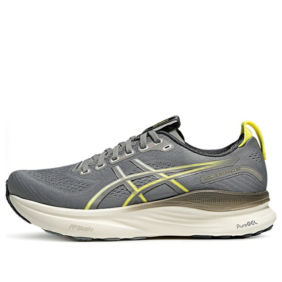 アシックス 薄墨色 薄墨色 緑 緑であること \u0027GREY GREEN\u0027 スニーカー メンズ ASICS GEL-KAYANO 32 NEON 1011C052-021 / GREY NEON GREEN